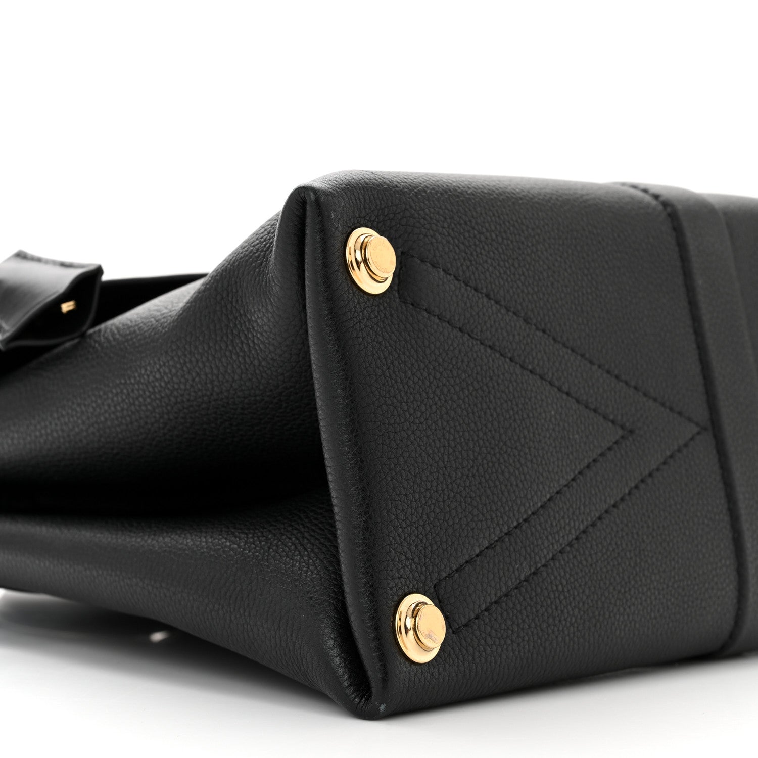 Louis Vuitton Grained Smooth Calfskin Rose Des Vents MM Black 8 of 9