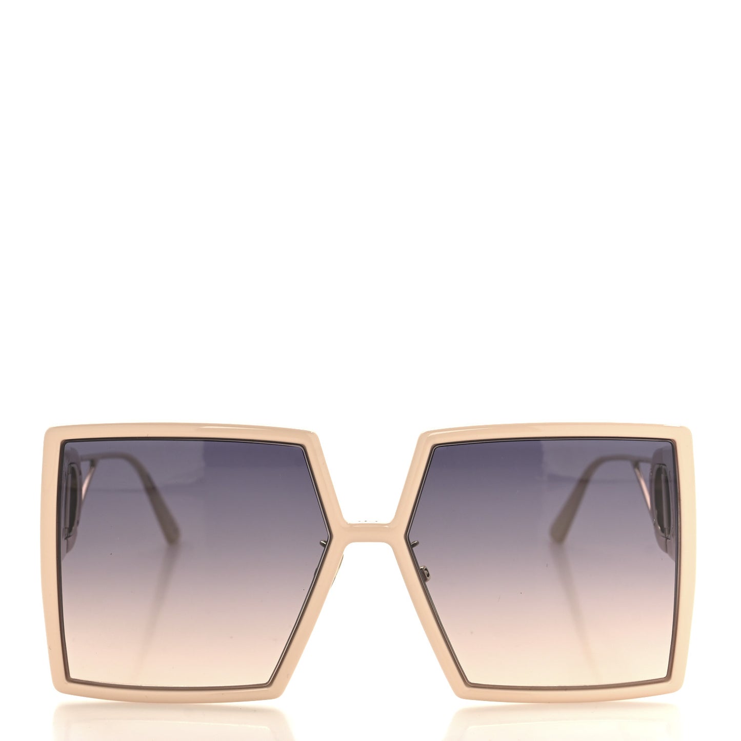 Square 30 Montaigne Sunglasses Beige