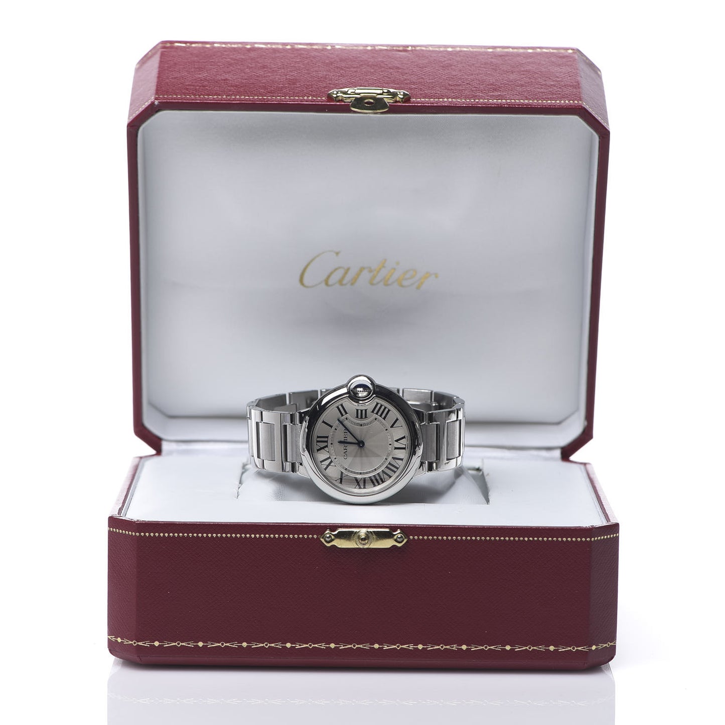 Stainless Steel 36mm Ballon Bleu De Quartz Watch