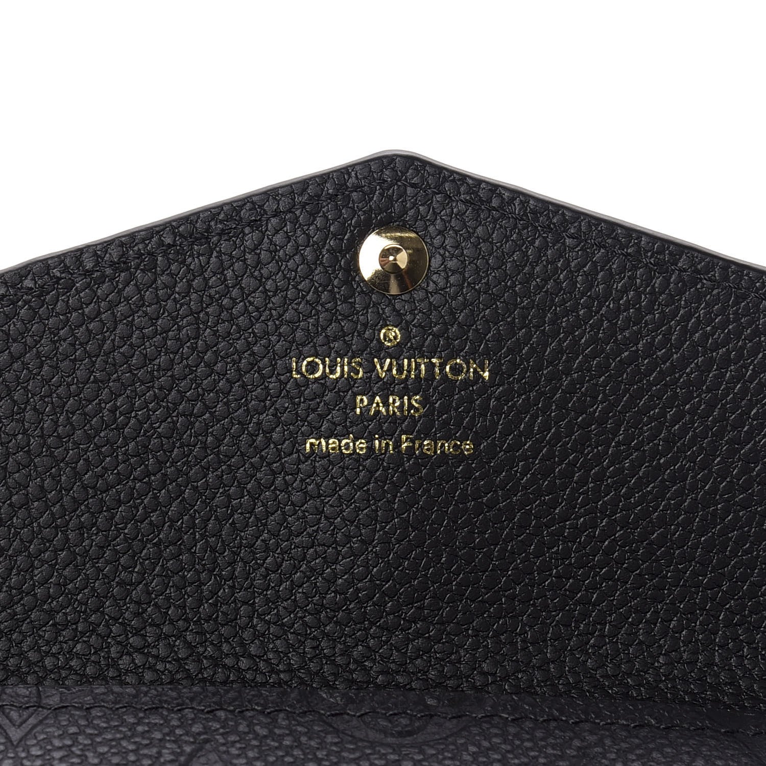 Louis Vuitton Empreinte Key Pouch Black 6 of 8