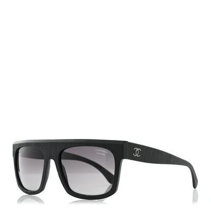 Chanel Polarized CC Sunglasses 5333 Matte Black 1 of 8