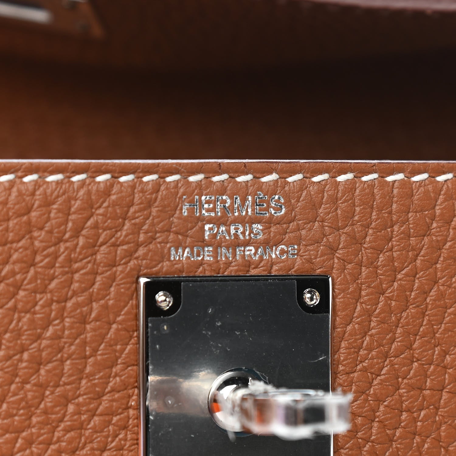 Hermes Taurillon Clemence Kelly Ado Backpack Gold 6 of 10