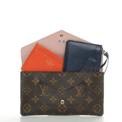 Louis Vuitton Monogram Jeanne Wallet Rose Ballerine 5 of 9