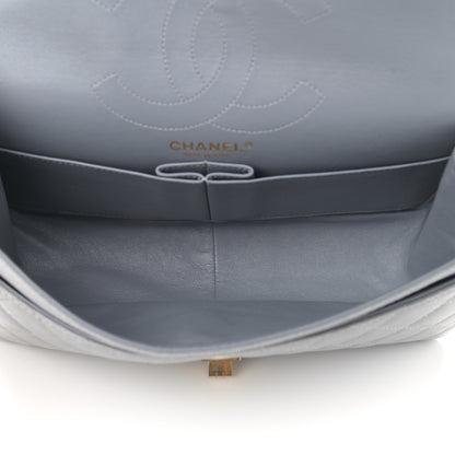 Chanel Caviar Quilted 2.55 Reissue 226 Flap Light Grey 5 of 13