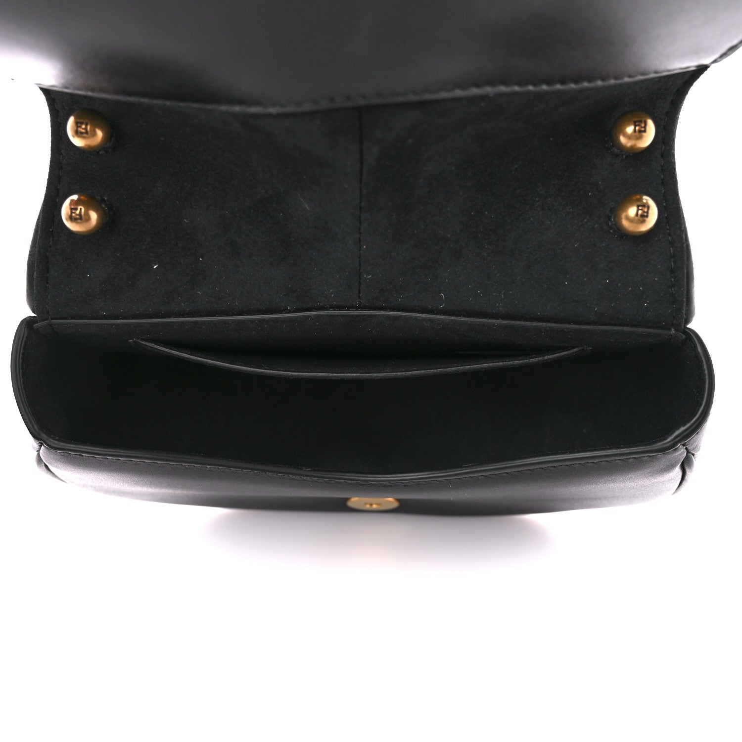 Fendi Vitello Brenta Cher Small Fendi C'mon Black 5 of 9