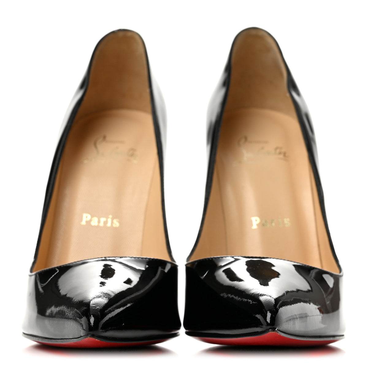 Christian Louboutin Patent Pigalle 120 Pumps 38.5 Black 3 of 10