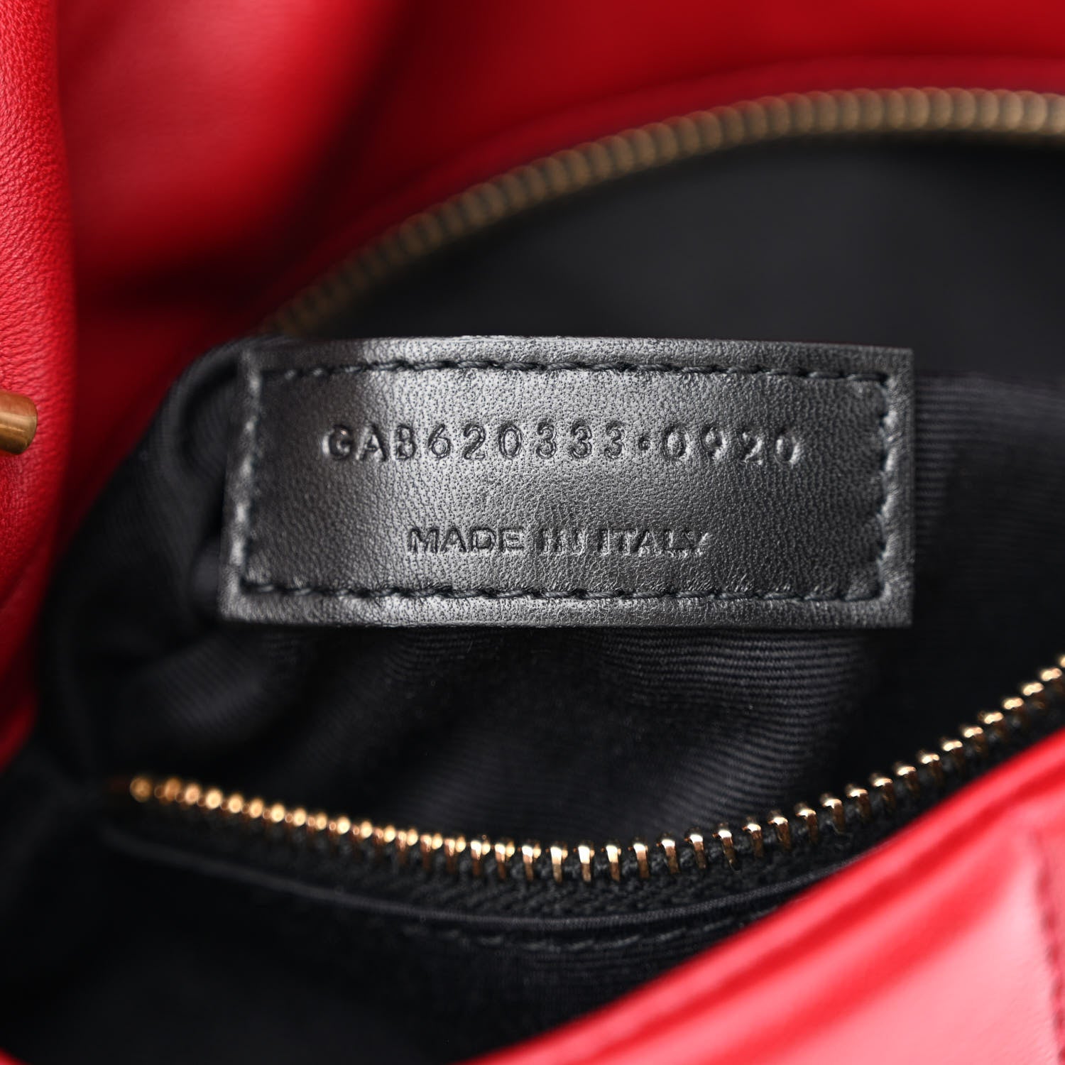 Saint Laurent Lambskin Quilted Toy Loulou Puffer Monogram Chain Satchel Opyum Red 7 of 14