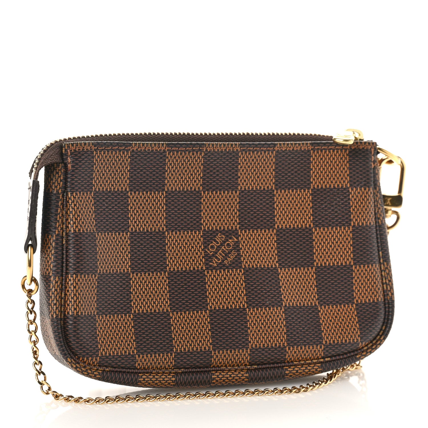 Louis Vuitton Damier Ebene Mini Pochette Accessories 3 of 9