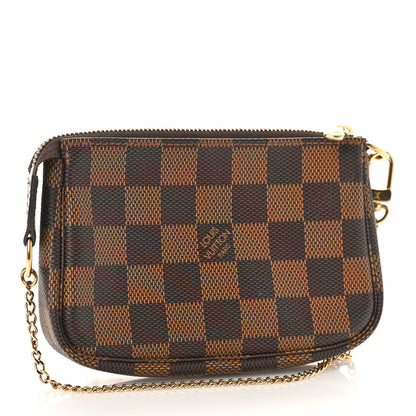 Louis Vuitton Damier Ebene Mini Pochette Accessories 3 of 9