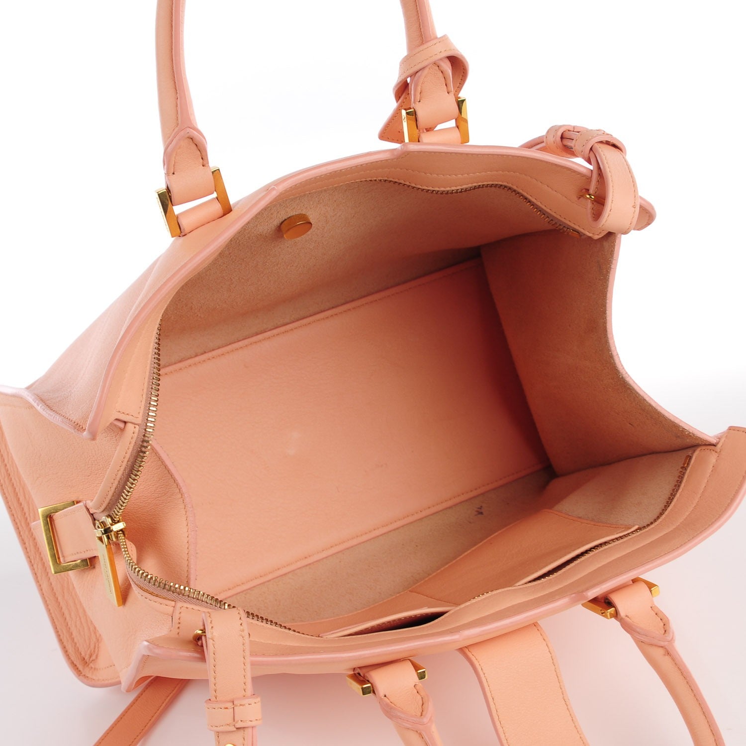 Saint Laurent Calfskin Small Classic Y Cabas Blush 5 of 9
