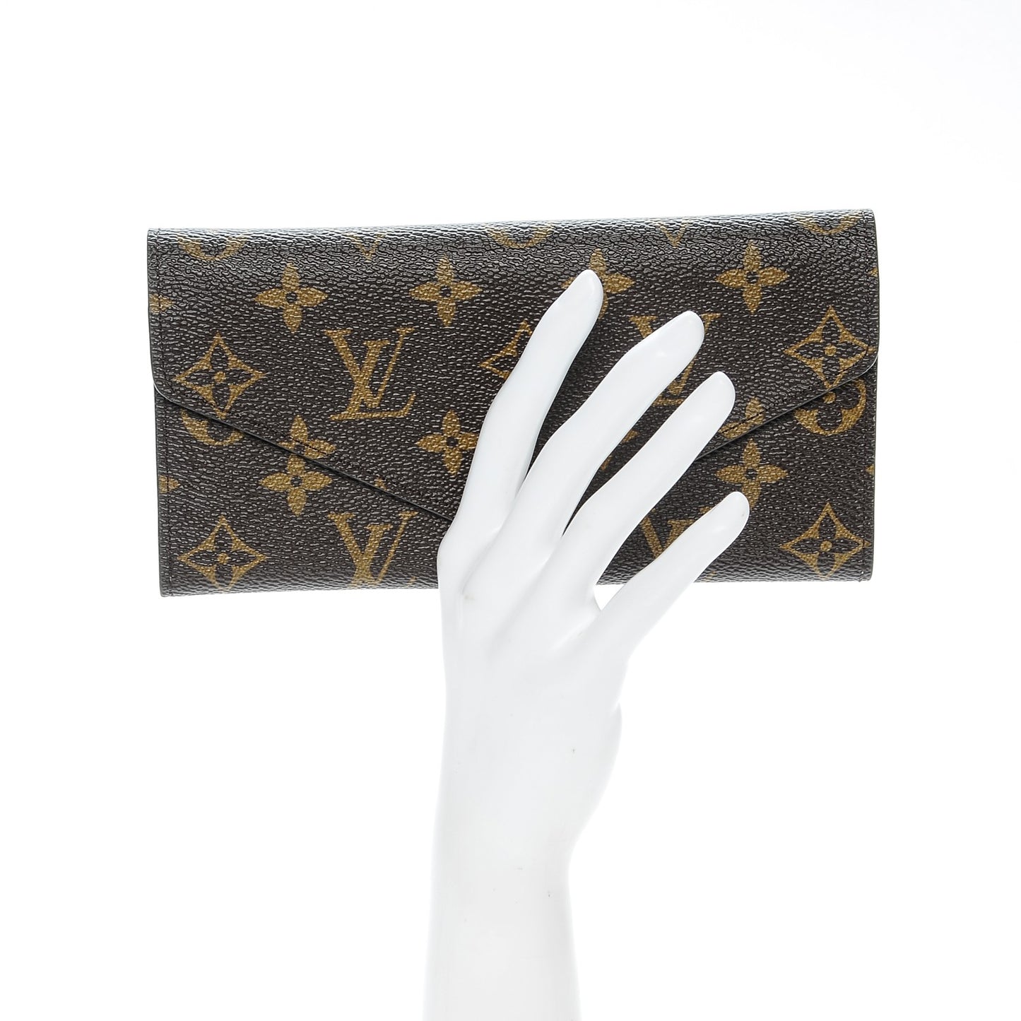 Monogram Josephine Wallet Rose Ballerine