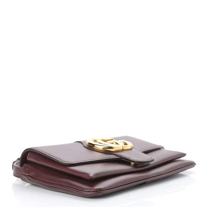 Gucci Vitello Palmellato Lux Small Arli Flap Shoulder Bag Vintage Bordeaux 4 of 11