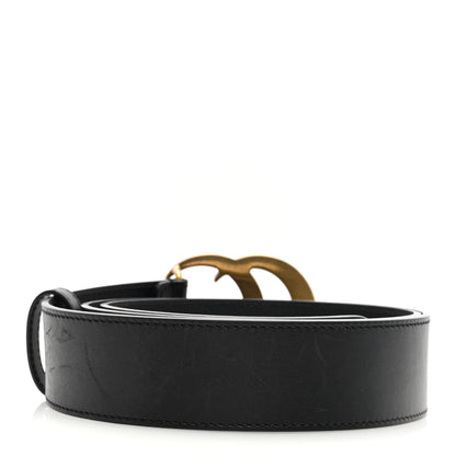 Gucci Calfskin Double G 40mm Belt 95 38 Black 2 of 4