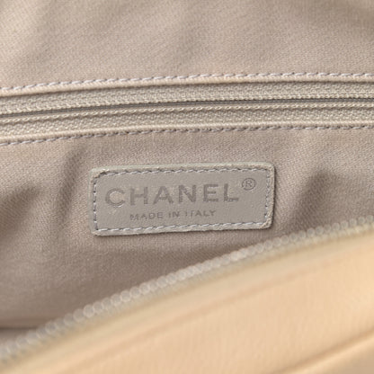 Chanel Caviar Quilted Medium Easy Flap Beige 6 of 11