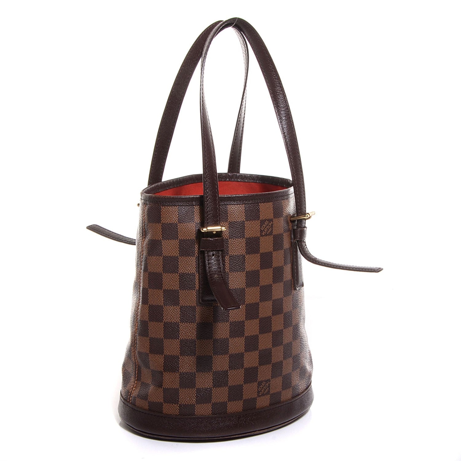 Louis Vuitton Damier Ebene Marais Bucket 23 3 of 7