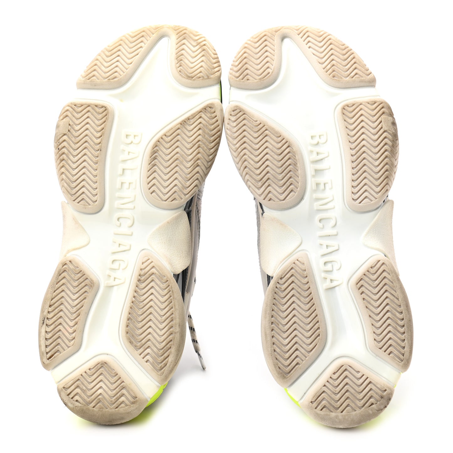 Mesh Nubuck Mens Triple S Sneakers 43 Gris Clair