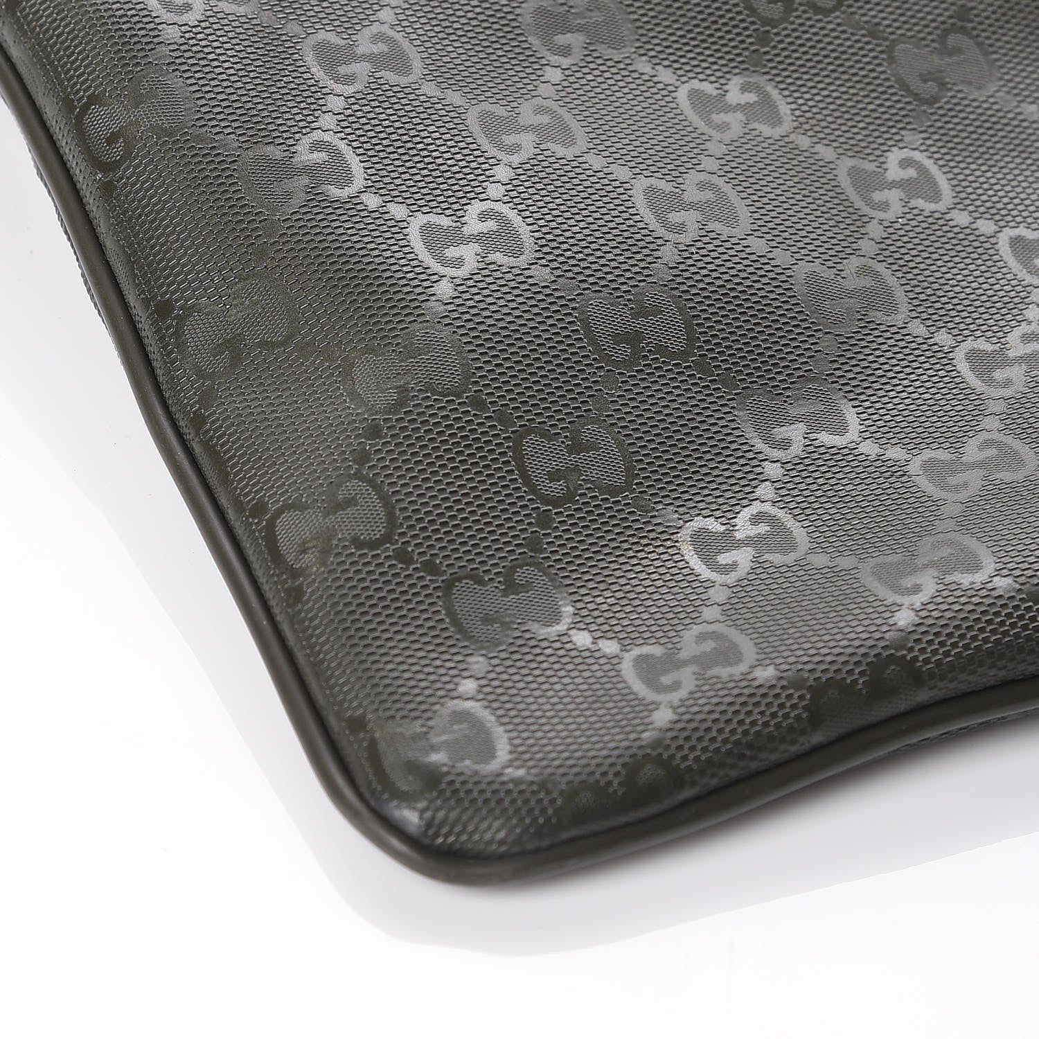 Gucci Imprime Monogram Medium Flat Messenger Bag Military 11 of 13