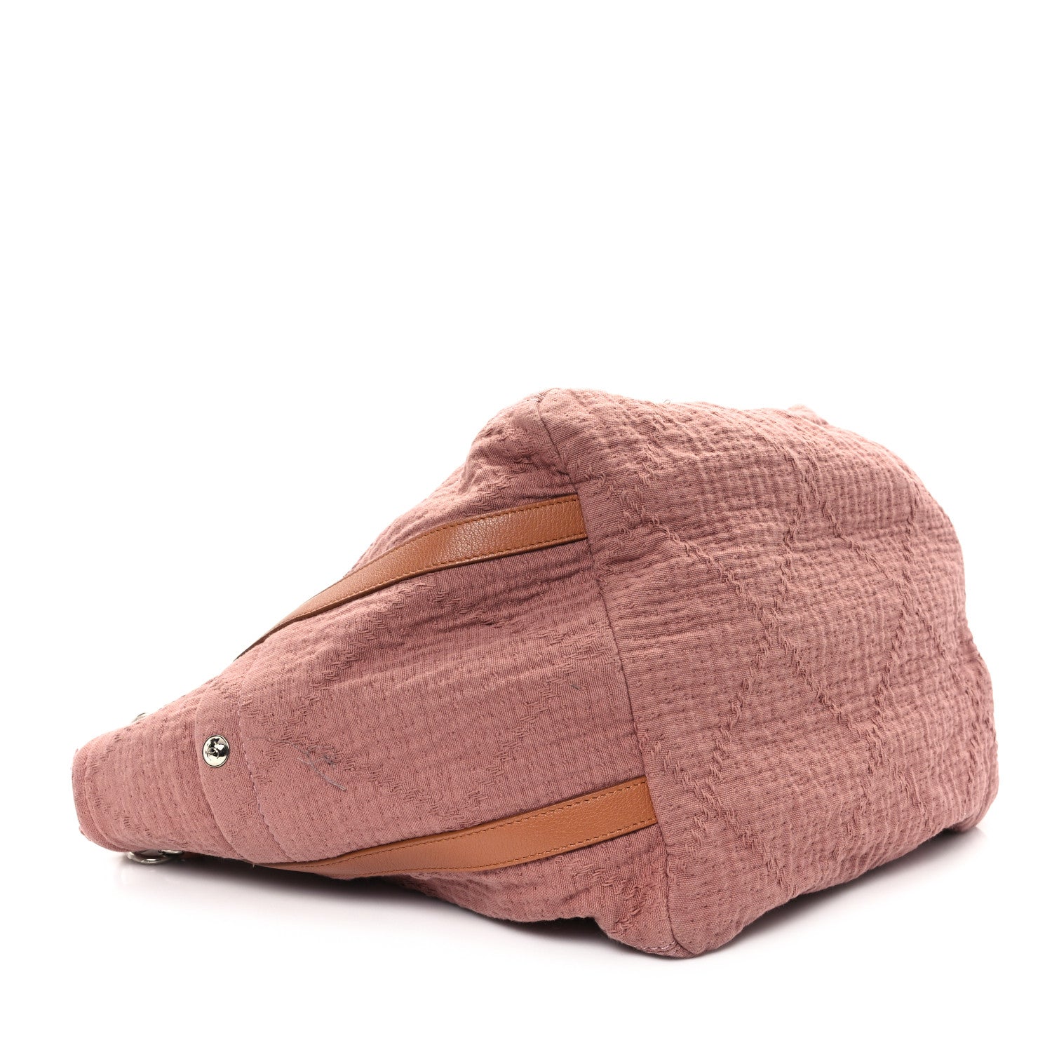 Chanel Canvas Small Double Face Shopping Tote Pink 4 of 10