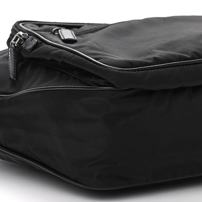 Prada Nylon Tessuto Messenger Bag Black 8 of 9