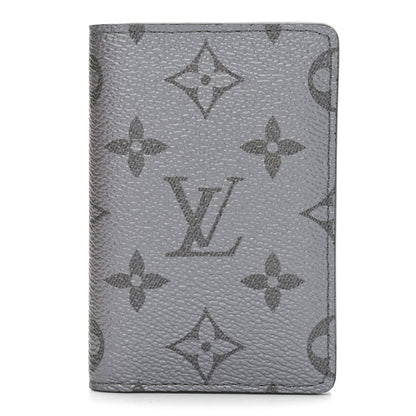 Louis Vuitton Taigarama Pocket Organizer NM Gunmetal 1 of 8