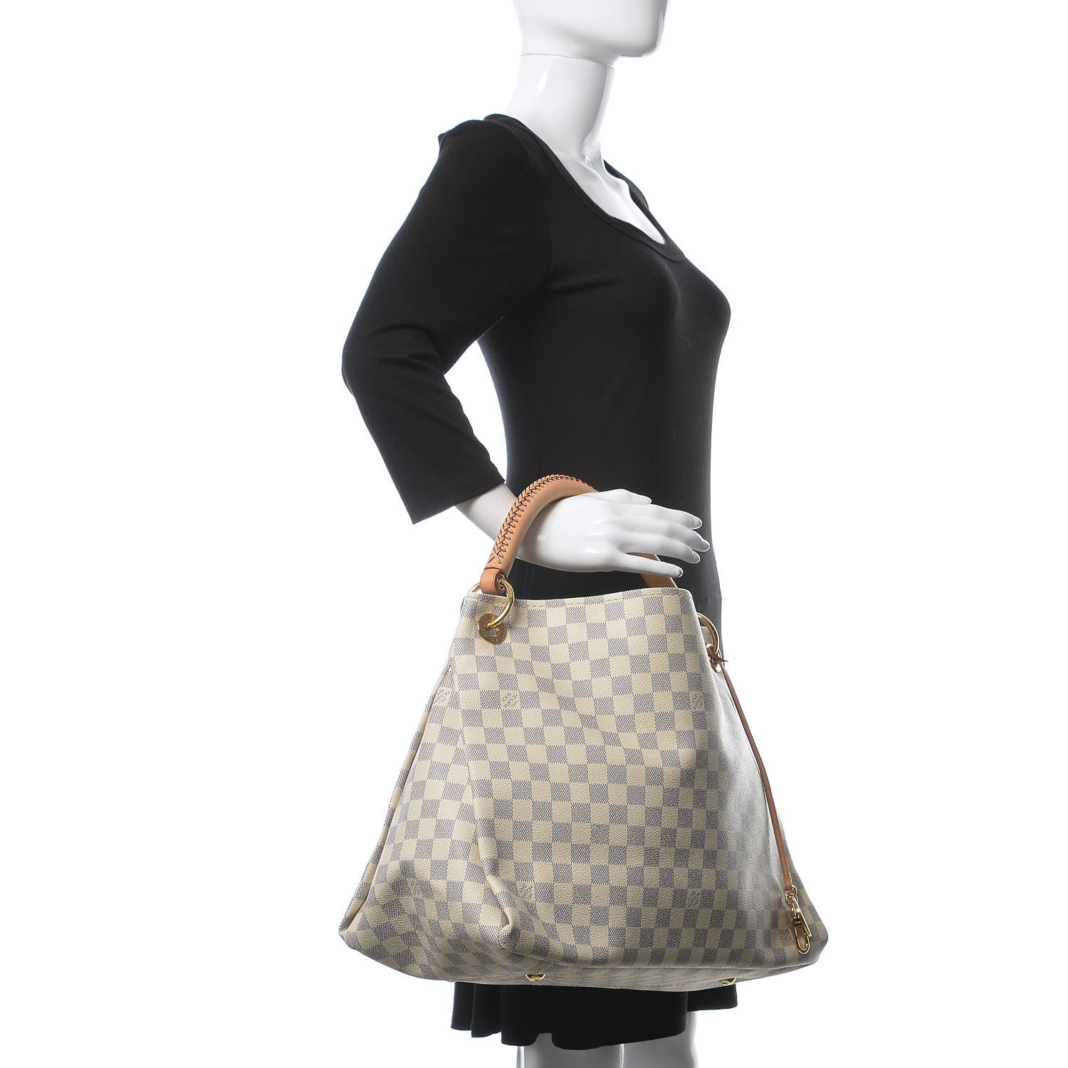 Louis Vuitton Damier Azur Artsy MM 2 of 14