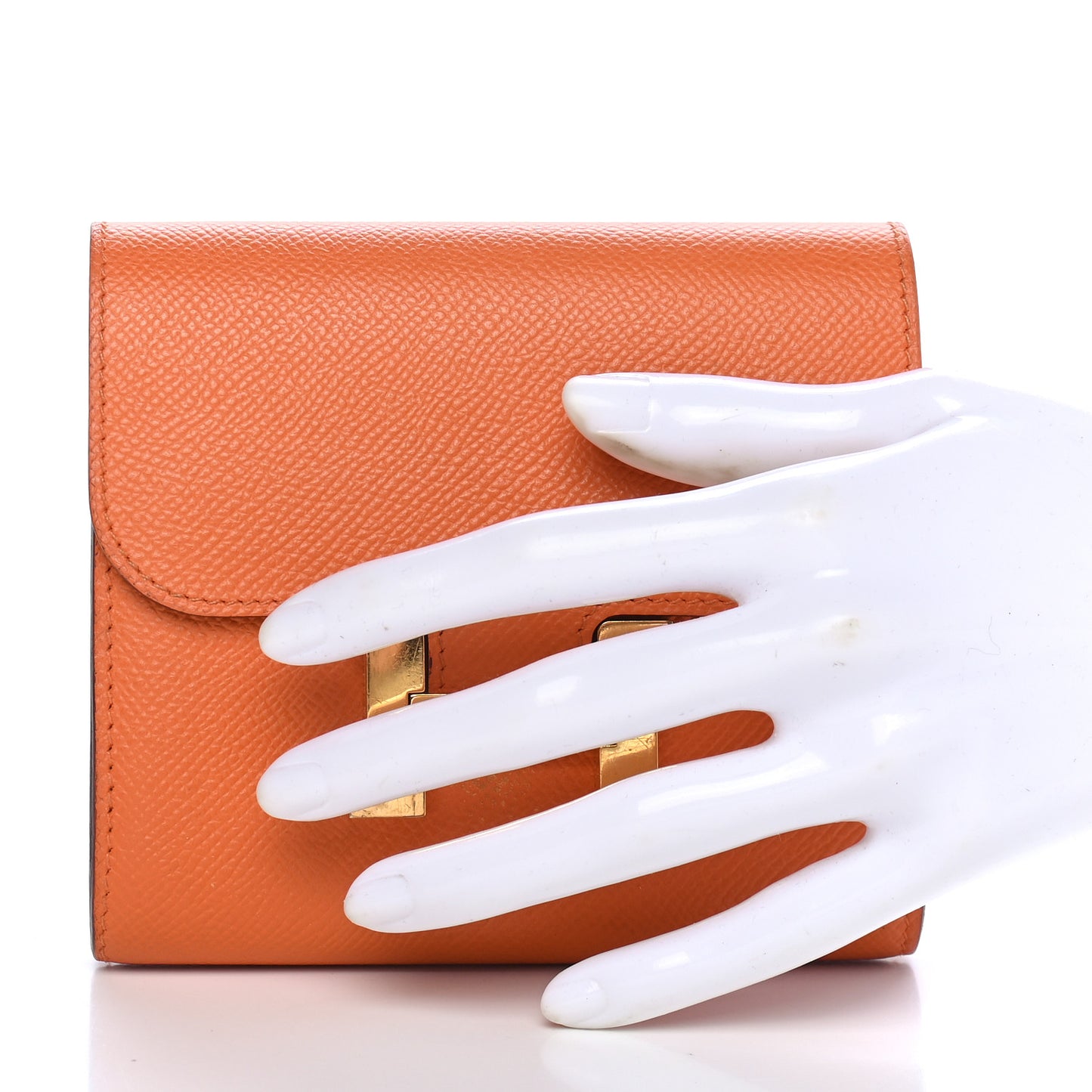 Epsom Constance Short Wallet Orange
