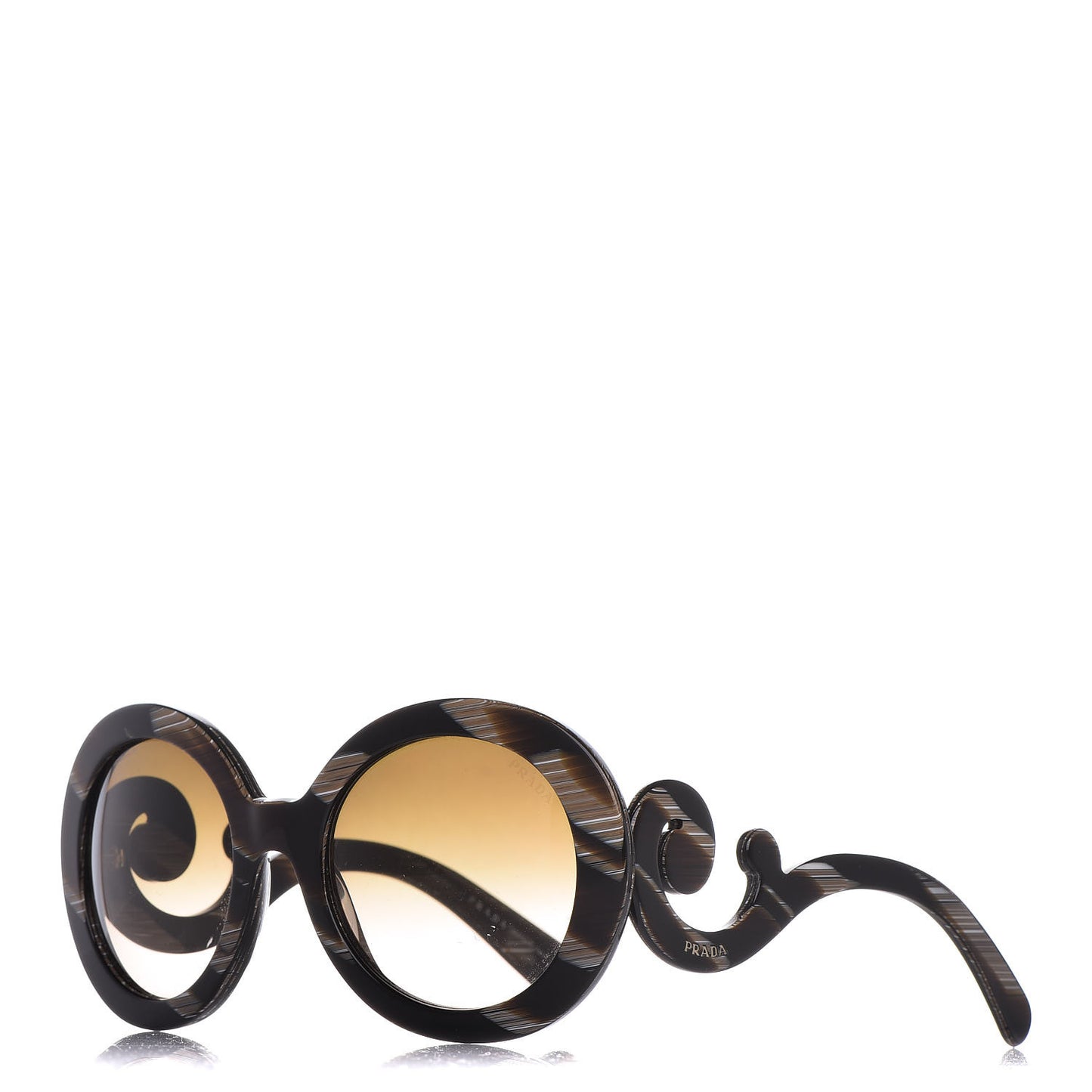 Baroque Sunglasses SPR 27N Black Horn