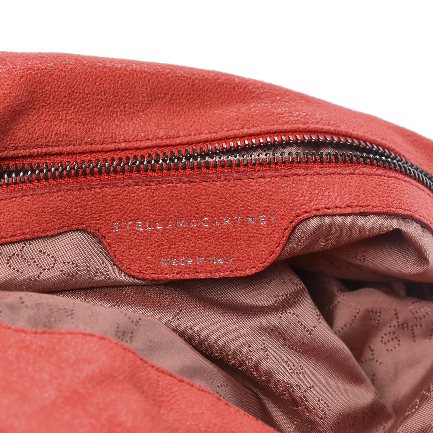 Shaggy Deer Falabella Fold Over Tote Flame