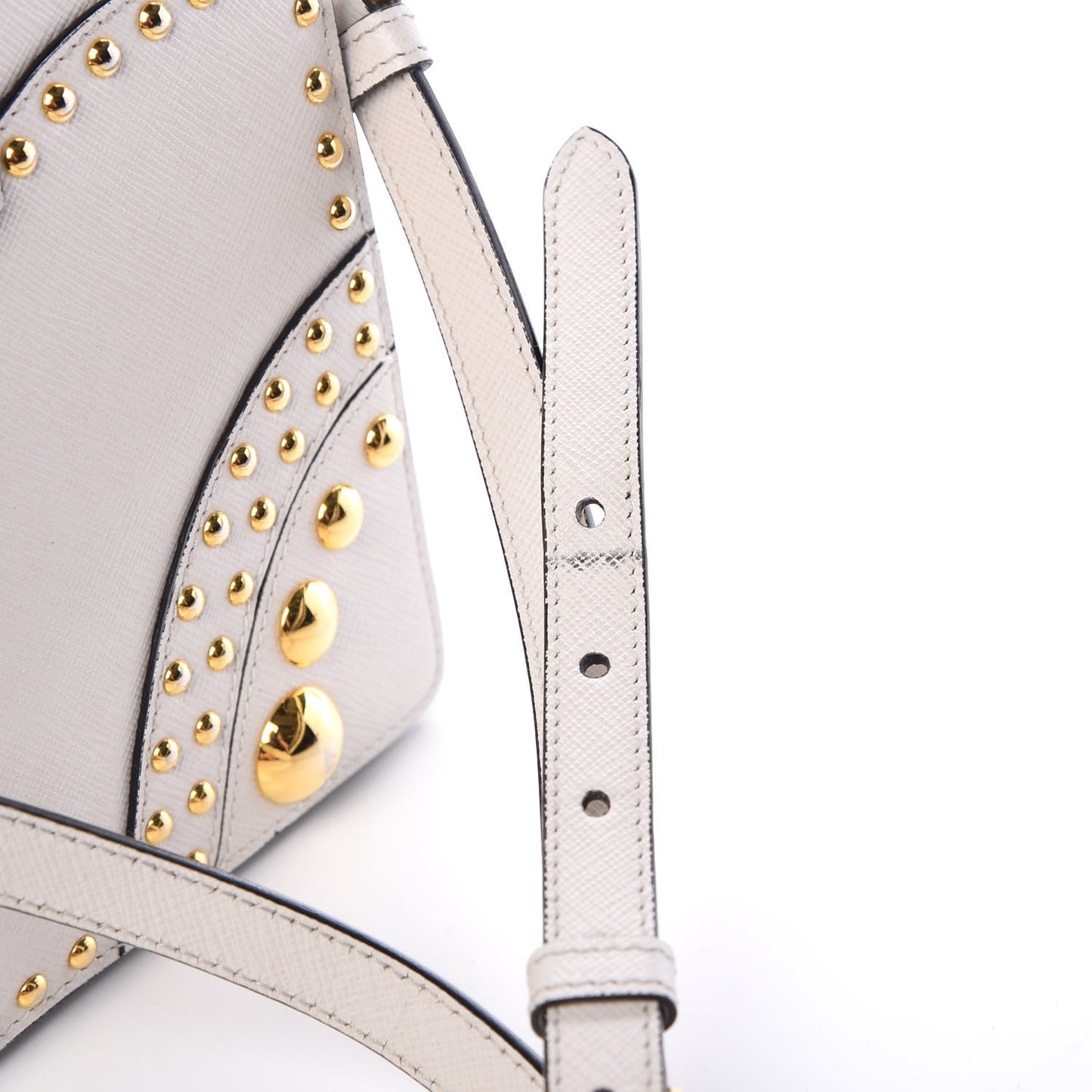 Saffiano Sound Studded Hobo Talco