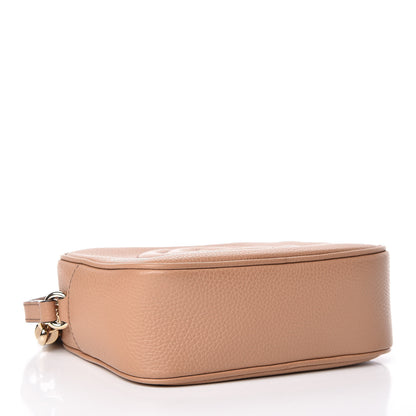 Gucci Pebbled Calfskin Small Soho Disco Bag Rose Beige 4 of 10