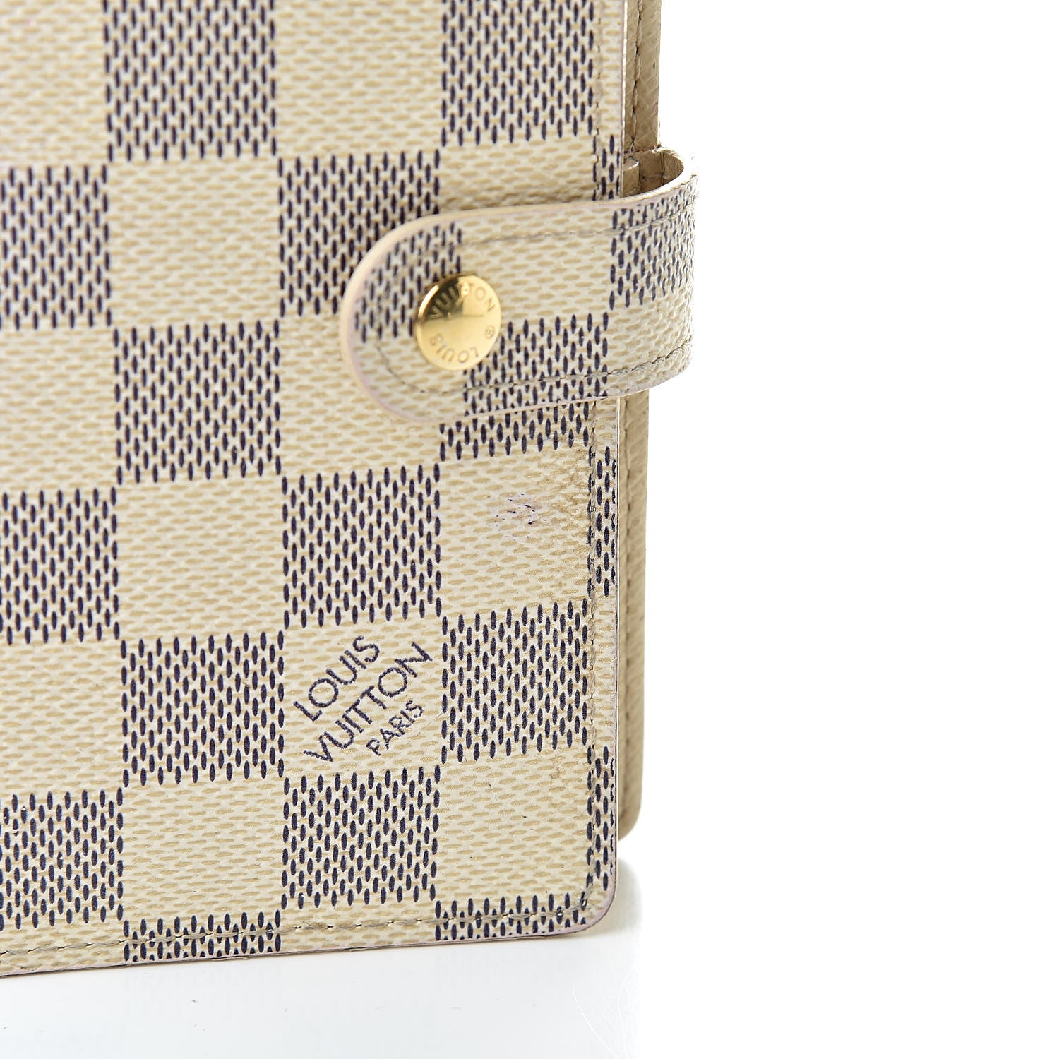 Louis Vuitton Damier Azur Small Ring Agenda Cover 12 of 19