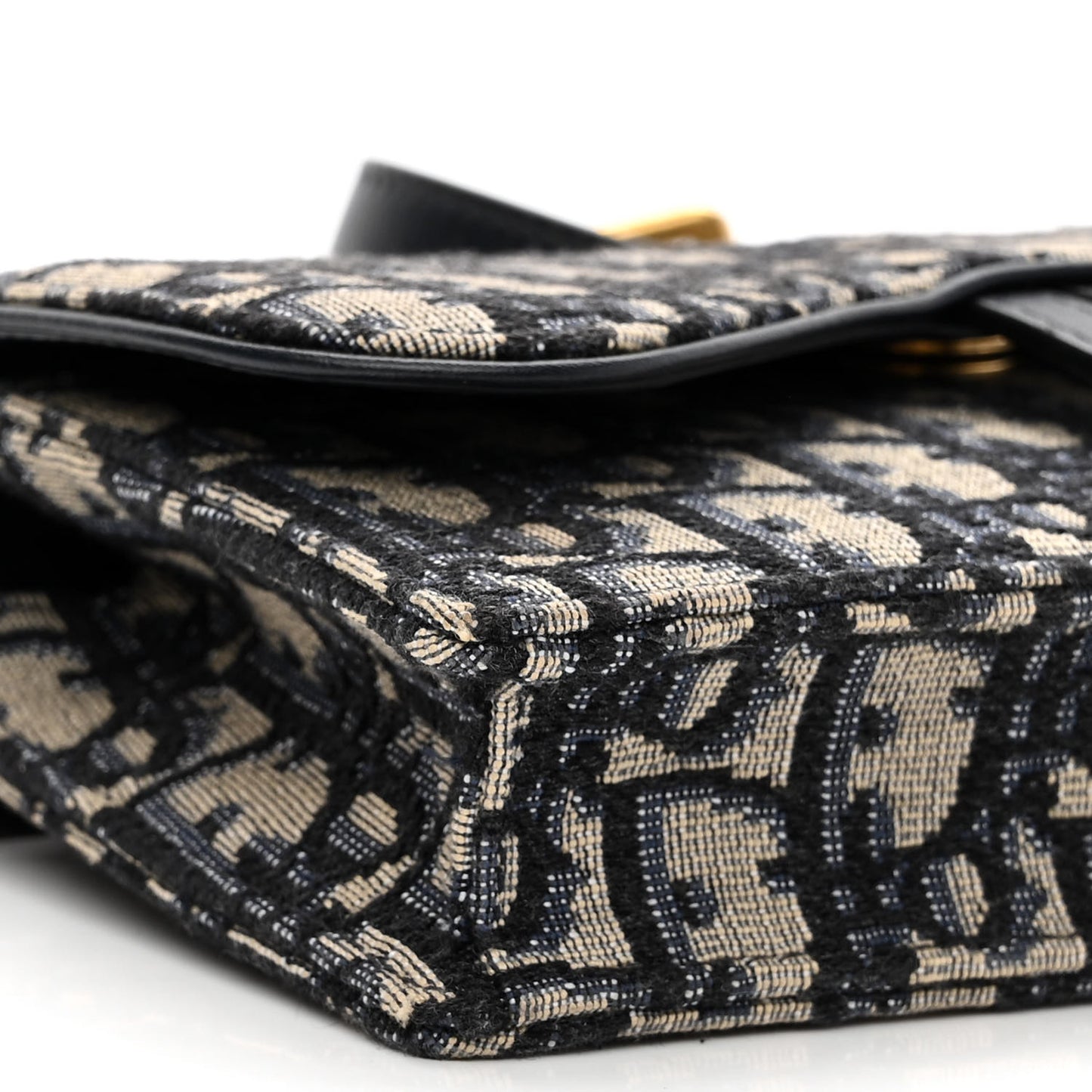 Oblique Saddle Belt Bag Blue