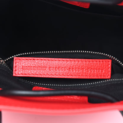 Balenciaga Calfskin Logo XXS Shopping Tote Red 7 of 10
