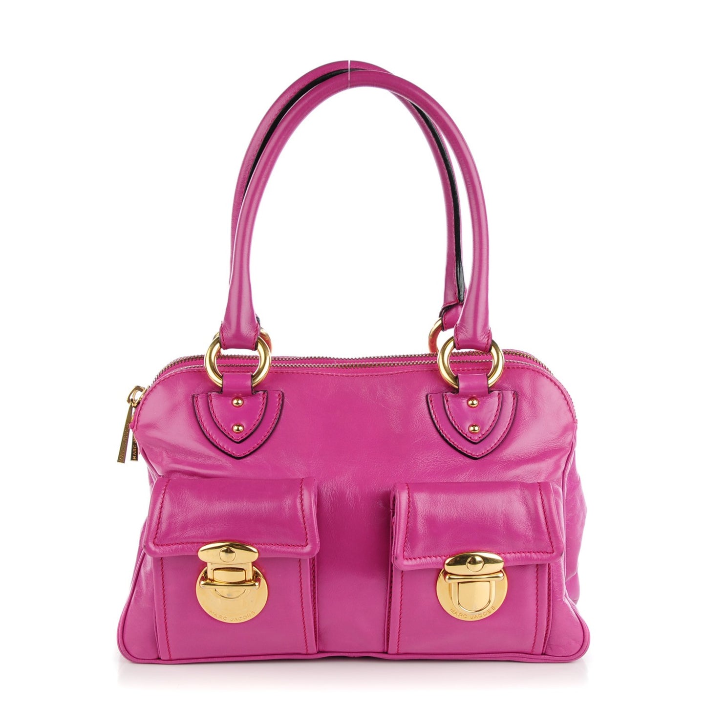 Calfskin Blake Fuchsia