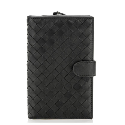Bottega Veneta Nappa Intrecciato Continental Wallet Black 1 of 6