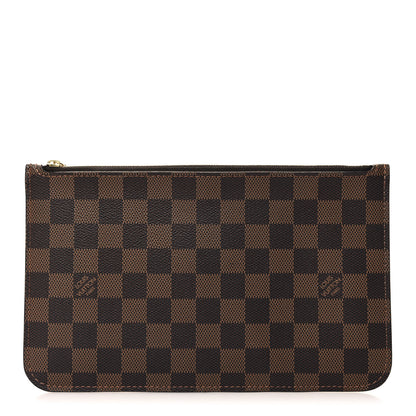 Louis Vuitton LOUIS VUITTON Damier Ebene Neverfull MM GM Pochette 1 of 8