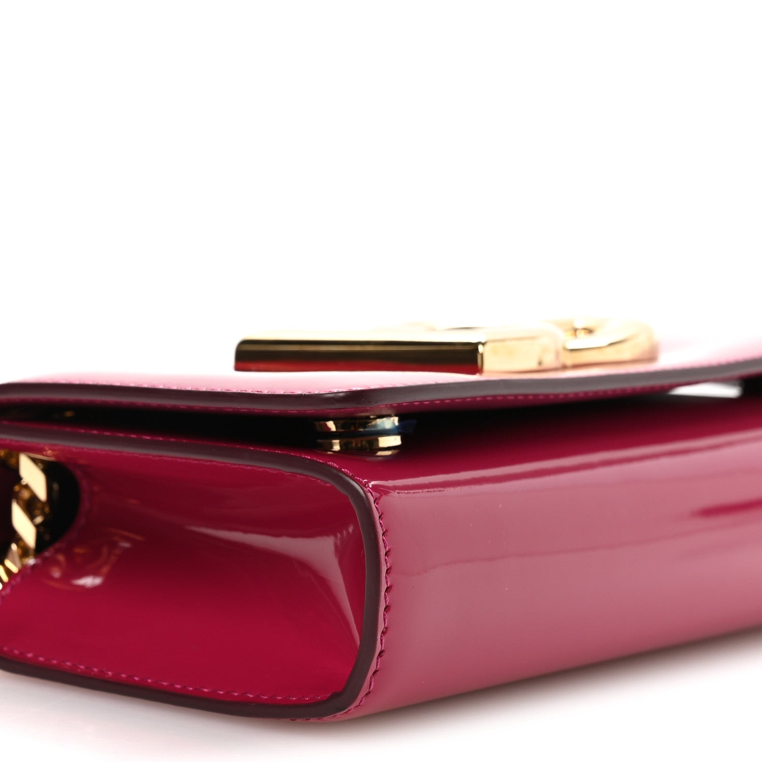 Dolce & Gabbana Patent DG Girls Phone Shoulder Bag Ciclamino 9 of 11