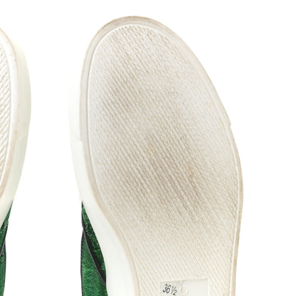 Gucci Brocade Ladybug Embroidered Slip On Sneakers 36.5 8 of 13