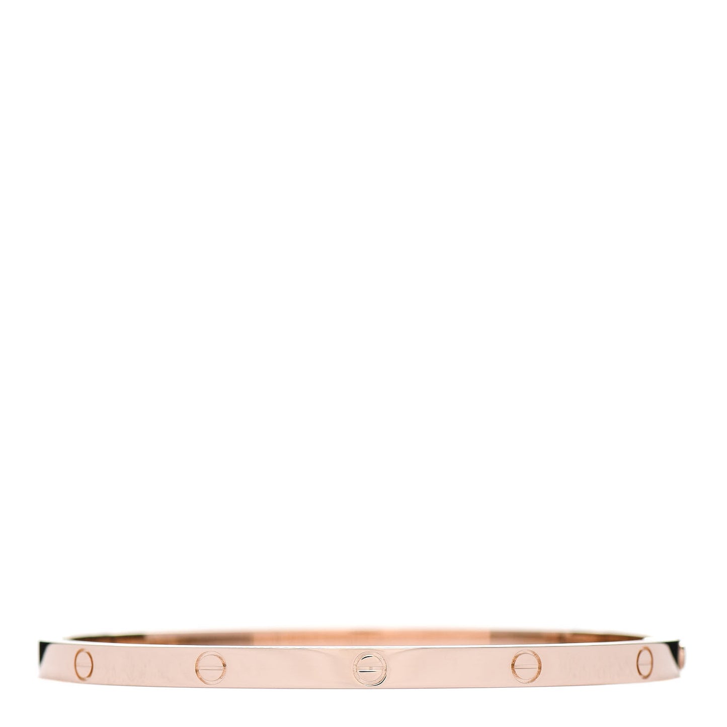 18K Pink Gold Small LOVE Bracelet 16