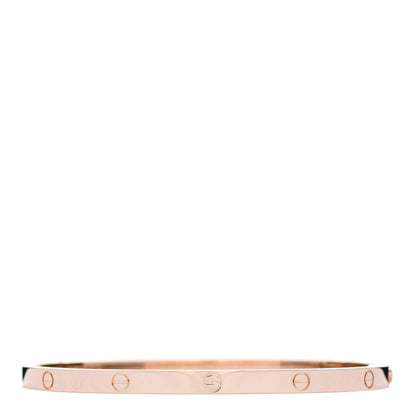 Cartier 18K Pink Gold Small LOVE Bracelet 16 2 of 4