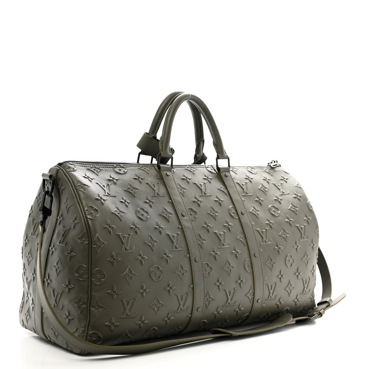 Monogram Seal Keepall Bandouliere 50 Khaki