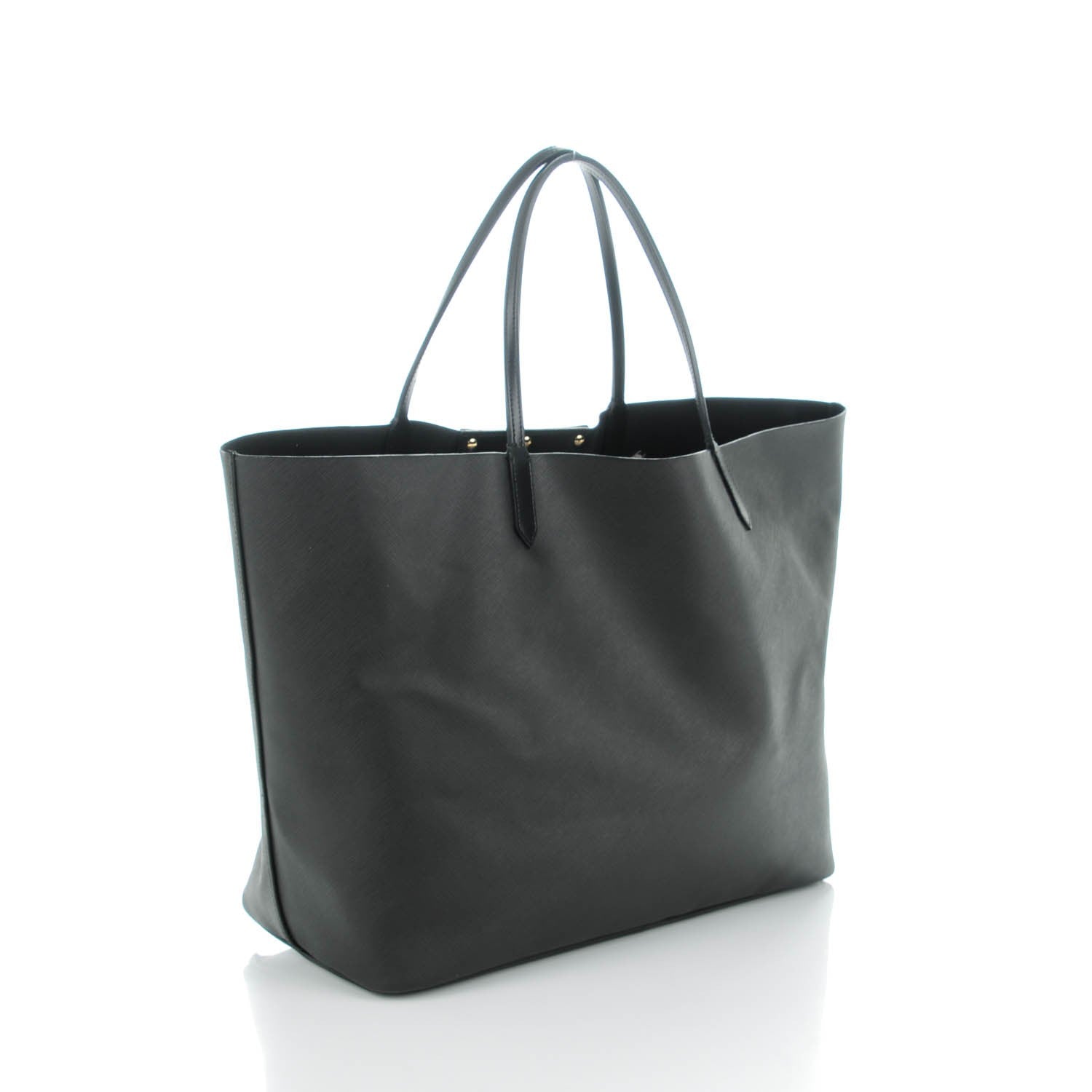 Givenchy Textured Coated Canvas Bambi Print Large Antigona Tote Black 3 of 9