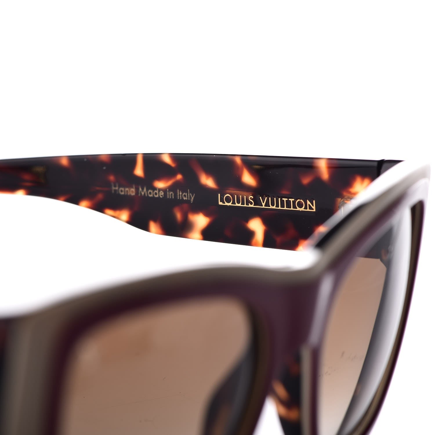 Louis Vuitton Tortoise Aster Sunglasses Z0619W Fuchsia 5 of 7