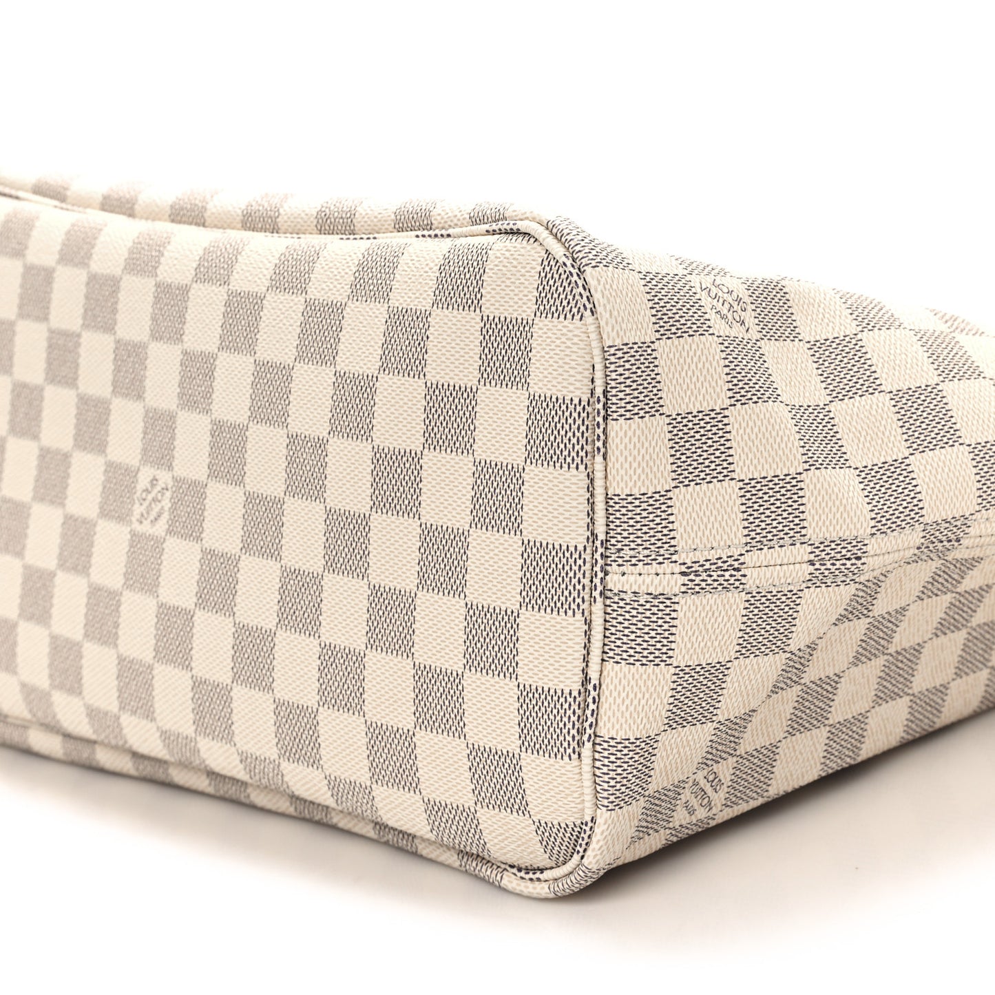 Damier Azur Neo Neverfull MM Rose Ballerine
