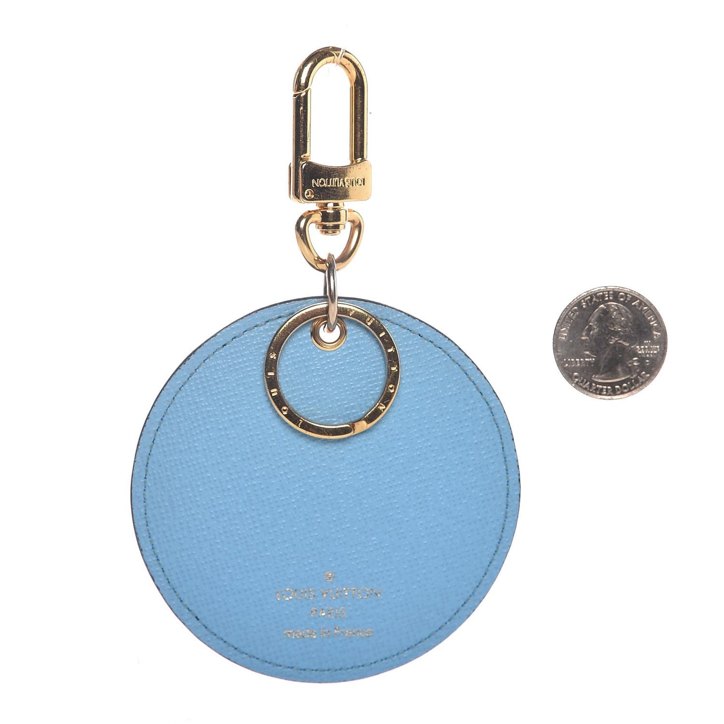 Damier Ebene Illustre Manchot Bag Charm Key Ring