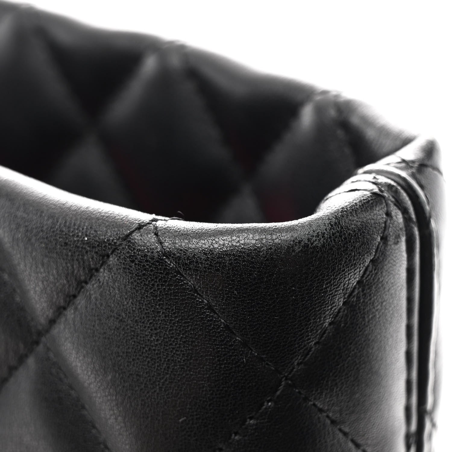 Chanel Calfskin Quilted Large Cambon Tote Black 11 of 11