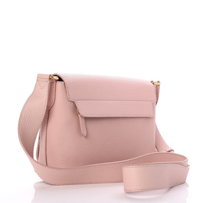 Burberry Signature Grain Small Burleigh Crossbody Bag Pale Ash Rose 3 of 7