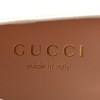 Gucci Malaga Kid Blondie Pumps 40.5 Mystic White 8 of 12
