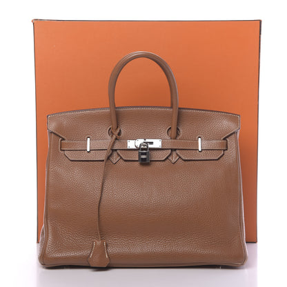 Hermes Togo Birkin 35 Gold 17 of 17