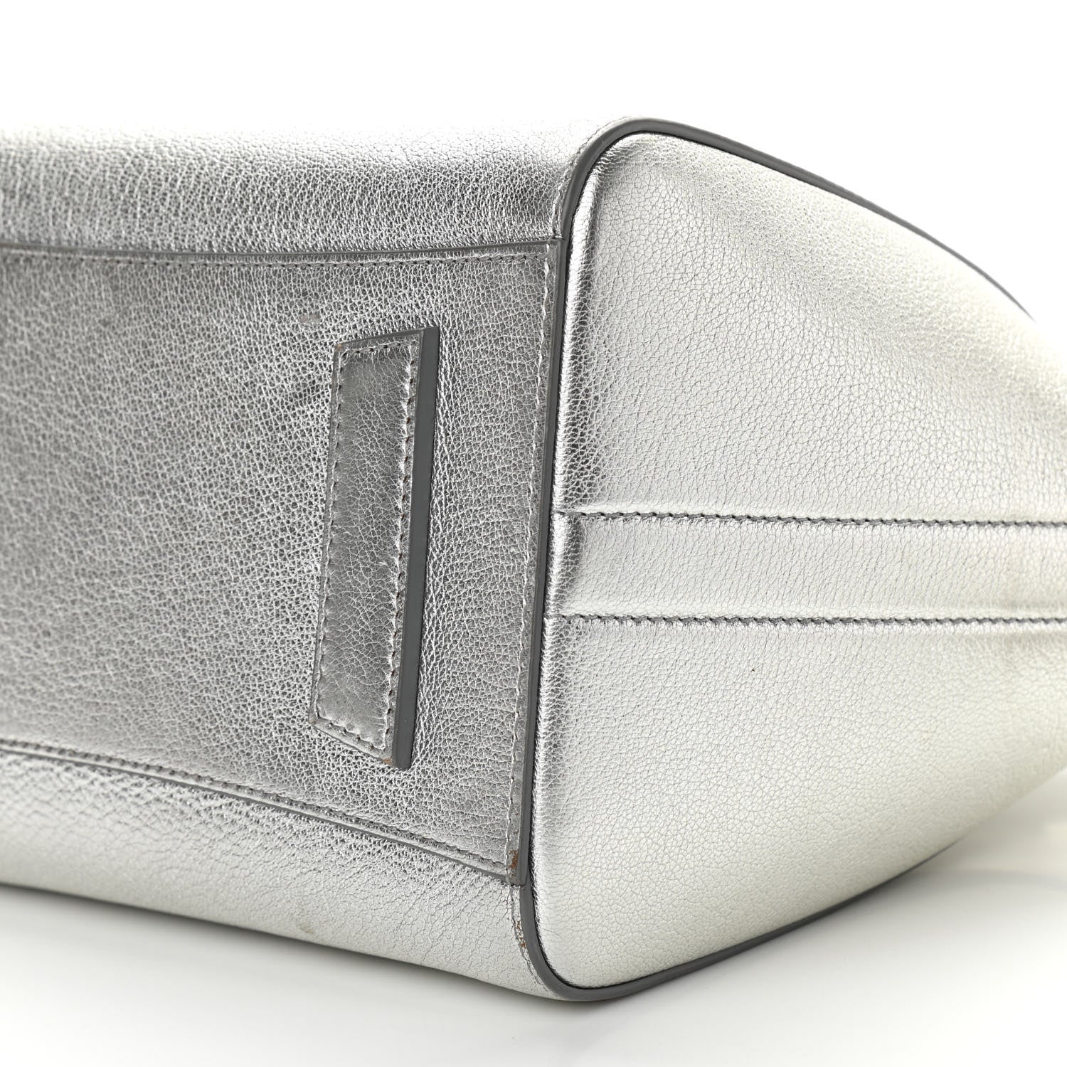 Givenchy Metallic Sugar Goatskin Small Antigona Silver 6 of 18
